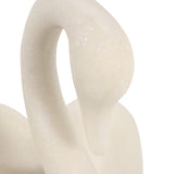 Swan Statuary, White-Accessories-High Fashion Home