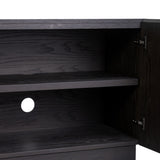 Swell Media Console, Black by Four Hands
