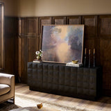 Swell Media Console, Black by Four Hands