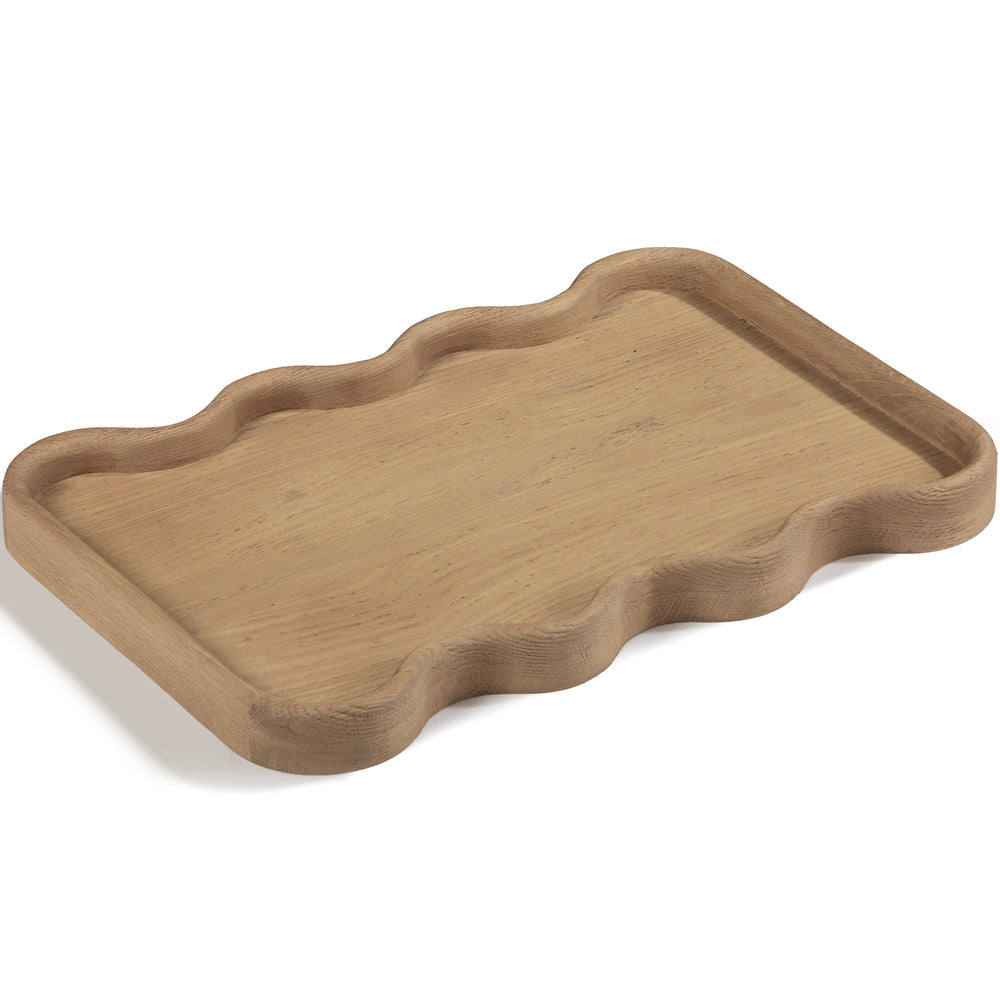 Swirl Tray, Natural