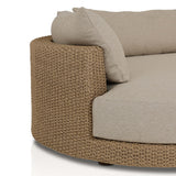 Sylvan 2 Piece Outdoor LAF Sectional, Dove Taupe