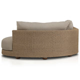 Sylvan 2 Piece Outdoor RAF Sectional, Dove Taupe