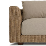 Sylvan 2 Piece Outdoor  Sectional, Dove Taupe