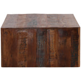 Sylvan Coffee Table, Distressed Medium Brown-Furniture - Accent Tables-High Fashion Home