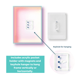 Set of 9 Floater Frames Wallscape-Frames-High Fashion Home