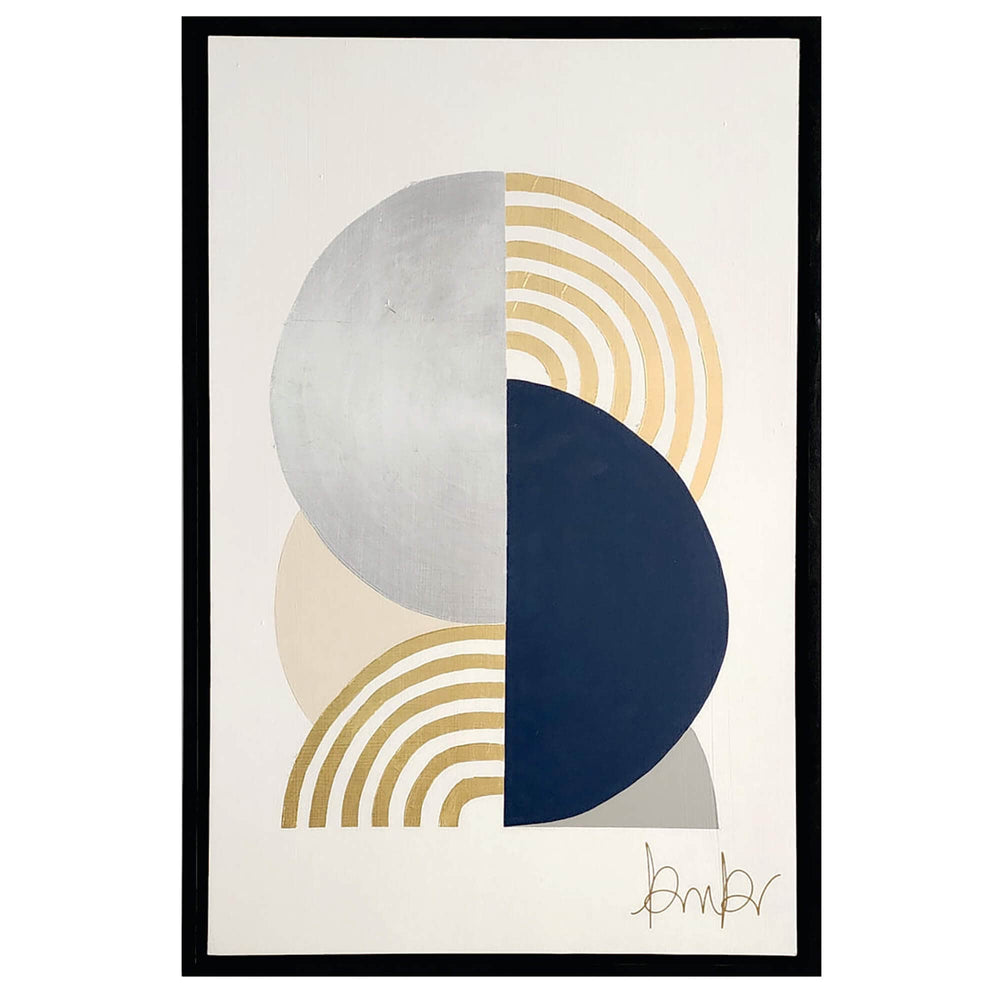 Geometrik IV Framed