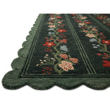 Rifle Paper Co. x Loloi Rug Thistle THI-01, Forest/Multi