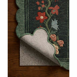 Rifle Paper Co. x Loloi Rug Thistle THI-01, Forest/Multi