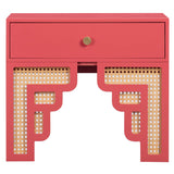 Suzie Nightstand, Coral-Furniture - Storage-High Fashion Home