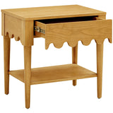 Oodle 1 Drawer Nightstand, Natural