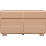 Tammy 6 Drawer Dresser, Taupe-Furniture - Bedroom-High Fashion Home