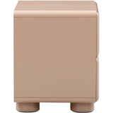 Tammy Nightstand, Taupe-Furniture - Bedroom-High Fashion Home