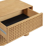Miles Nightstand, Natural-Furniture - Bedroom-High Fashion Home