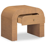 Hump Nightstand, Natural