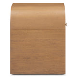Hump Nightstand, Natural
