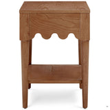 Oodle 1 Drawer Nightstand, Walnut