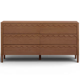 Oodle 6 Drawer Dresser, Walnut