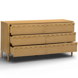 Oodle 6 Drawer Dresser, Natural