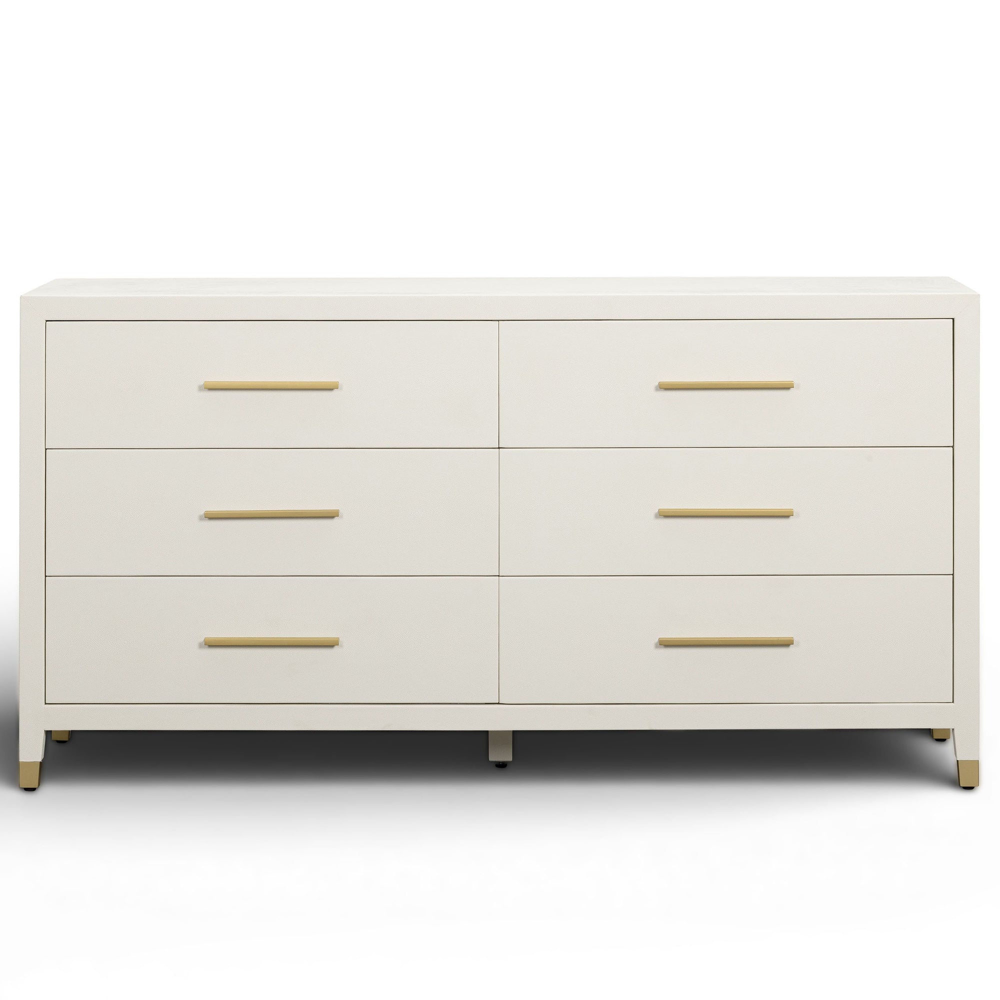 Dani 6 Drawer Dresser, Cream – High Fashion Home