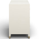 Dani 6 Drawer Dresser, Cream