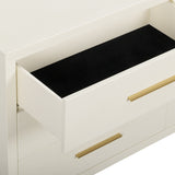 Dani 6 Drawer Dresser, Cream