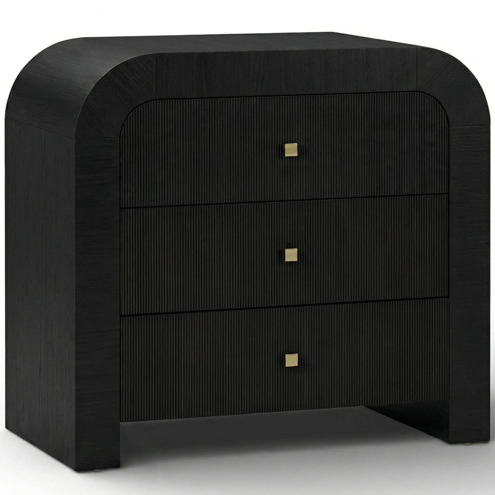 Hump 3 Drawer Bedside Chest by TOV