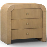 Hump 3 Drawer Bedside Chest by TOV