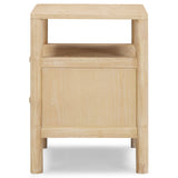 Tyra 2-Drawer Nightstand, Natural