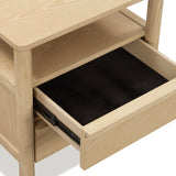 Tyra 2-Drawer Nightstand, Natural