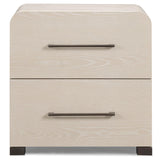 Marissa 2 Drawer Nightstand, Washed Ash