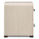 Marissa 2 Drawer Nightstand, Washed Ash