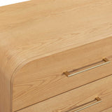 Marissa 6 Drawer Dresser, Natural Ash