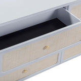 Patty 6 Drawer Dresser, Blue