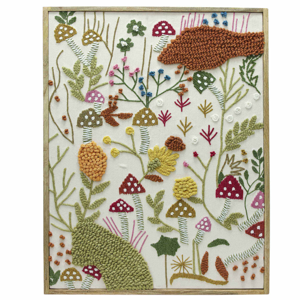Muro Forage Embroidered Wall Art