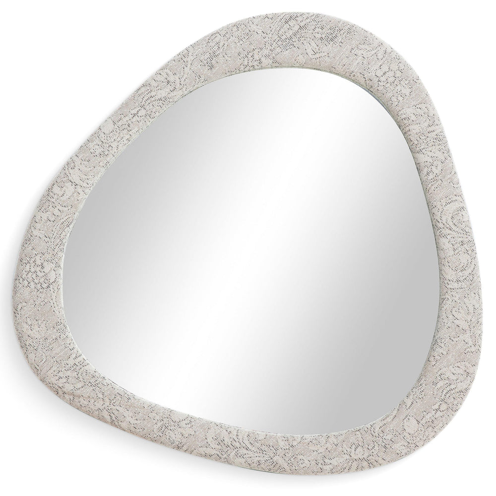 Klaryss Wall Mirror, Neutral Floral