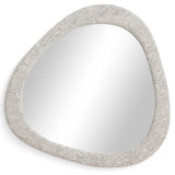 Klaryss Wall Mirror, Neutral Floral