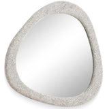 Klaryss Wall Mirror, Neutral Floral
