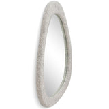 Klaryss Wall Mirror, Neutral Floral