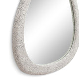 Klaryss Wall Mirror, Neutral Floral