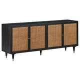Sierra Sideboard, Black-Furniture - Storage-High Fashion Home