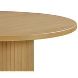 Chelsea Round Dining Table, Natural-Furniture - Dining-High Fashion Home