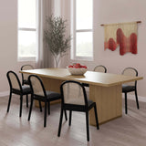 Chelsea Rectangular Dining Table, Natural-Furniture - Dining-High Fashion Home