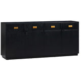 Aria Buffet, Black-Furniture - Storage-High Fashion Home