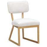 Bobbie Dining Chair, Cream-Furniture - Dining-High Fashion Home