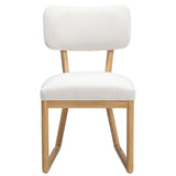 Bobbie Dining Chair, Cream-Furniture - Dining-High Fashion Home