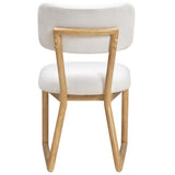 Bobbie Dining Chair, Cream-Furniture - Dining-High Fashion Home