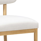 Bobbie Dining Chair, Cream-Furniture - Dining-High Fashion Home