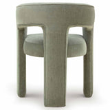 Malone Chenille Dining Chair, Green, Set of 2