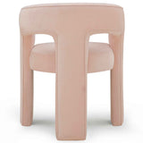 Malone Chenille Dining Chair, Blush, Set of 2