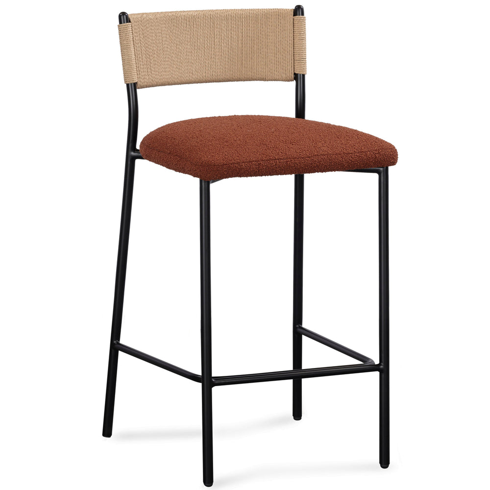 Celine Bar & Counter Stool, Maroon